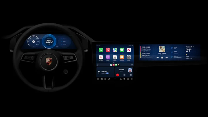 Νέα γενιά Apple CarPlay: Έτσι θα δείχνει σε Porsche και Aston Martin Νέα γενιά Apple CarPlay: Έτσι θα δείχνει σε Porsche και Aston Martin